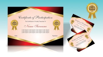 Certificat Design | Certificat in Corel x7 | cdtfb
