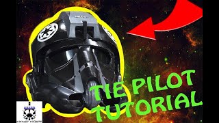 HOW TO MAKE A TIE FIGHTER PILOT HELMET (SUPER EASY)