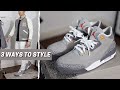 jordan 3 cool grey 2021 outfit