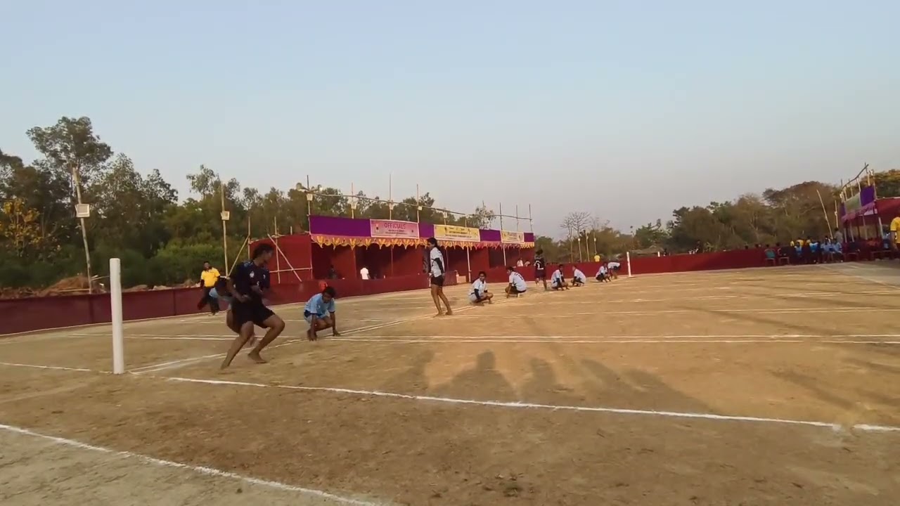 East zone national Kho kho tournament Berhampur university Odisha Vs D.D.D Gorkhapur university U.P