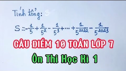 10 đề thi hsg toán 7 có lời giải