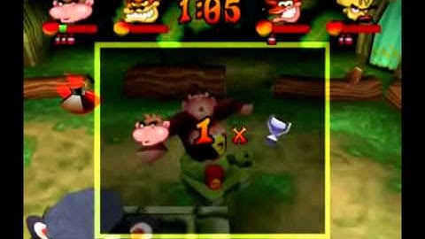 Crash Bash - Warp Room 4: Forest - 89) Jungle Fox Lv. 4