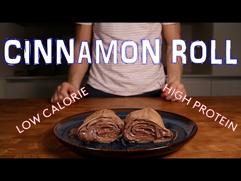 BEST Protein Cinnamon Roll with Low Calories  Anabolic Cinnamon Rolls recipe for weight loss