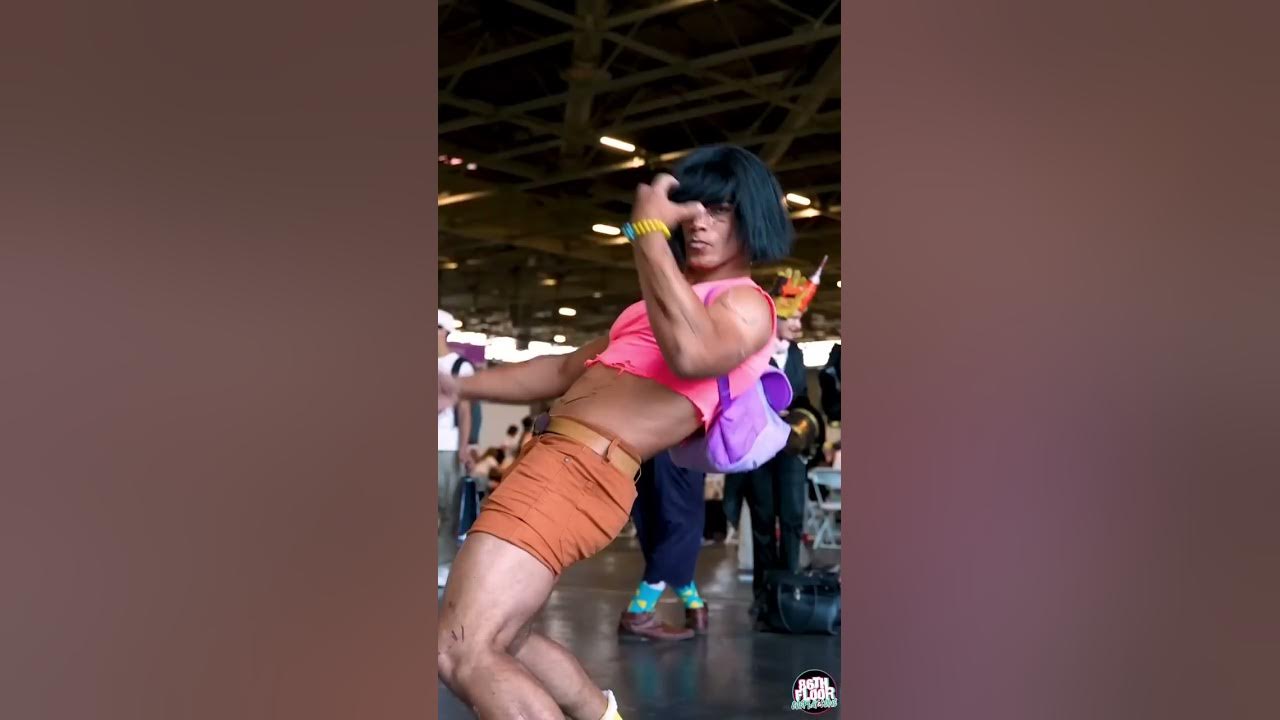 Dora the Explorer meets Jojo’s Bizarre Adventure | Japan Expo 2022 #shorts