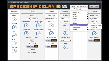 Spaceship Delay by musical entropy video 2