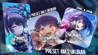 PRESET AM 2 UKURAN|| 9:16 \u0026 1:1|| DI BAWAH 5MB🎟️ DJ MAAFKAN AKU🌹