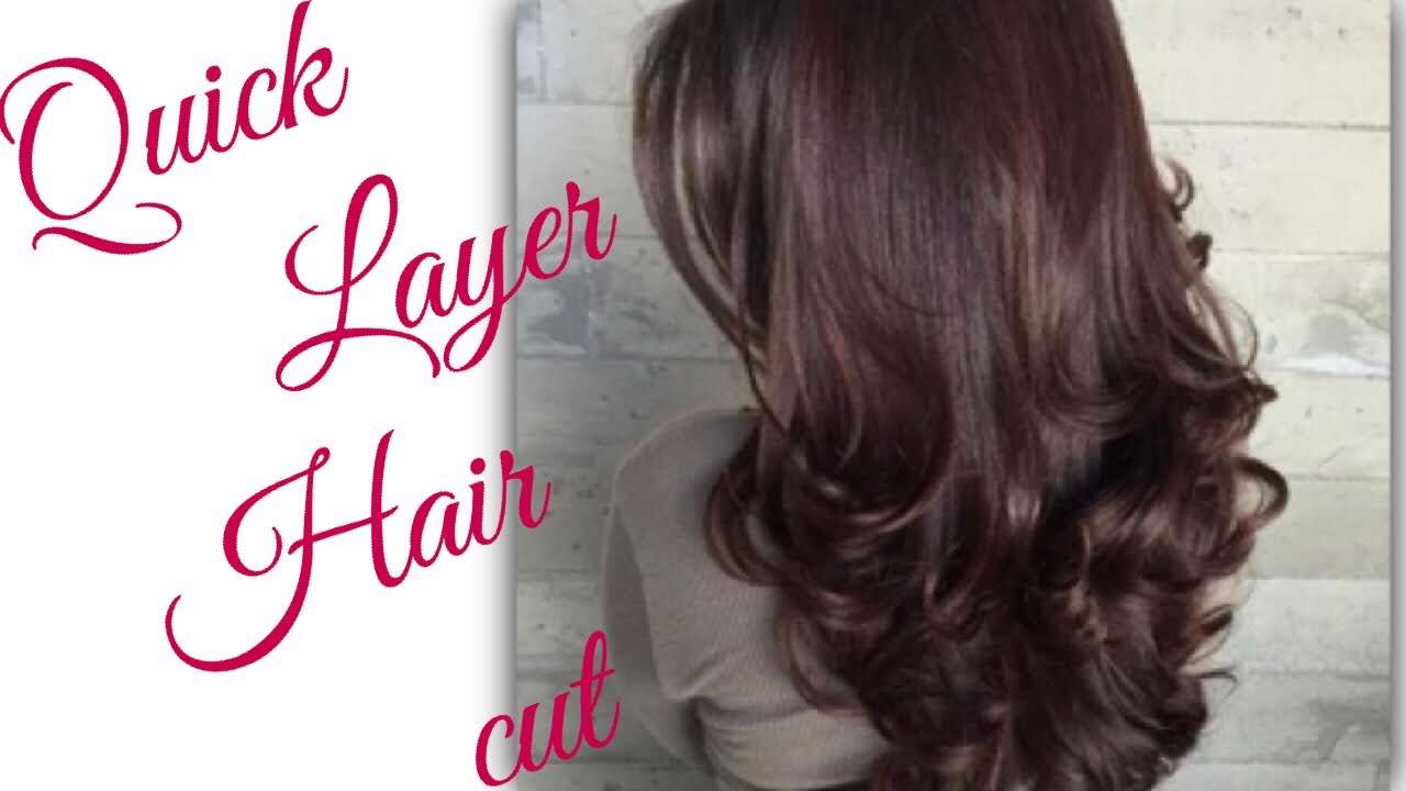 Quick Layer Hair Cut || Vlcc || Love Your Look - YouTube