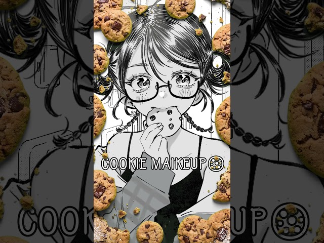 クッキーメイク🍪 #p丸様 #メイク  #アニメ