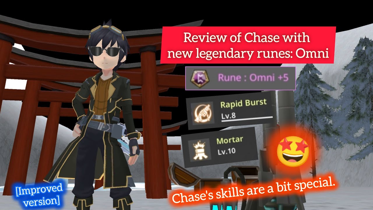 Обзор Chase с новыми легендарными рунами: Omni [Улучшенная версия] | Epic Conquest 2