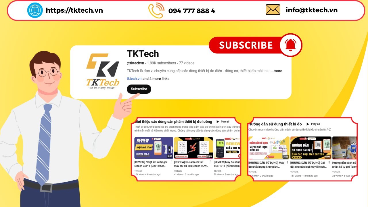 TKTech – Đơn Vị Đo Lường & Hiệu Chuẩn Hàng Đầu Việt Nam | TKTECH.VN