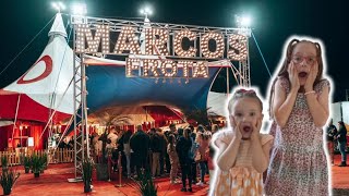 Milena e Larissa no MAIOR CIRCO DO BRASIL! ✨  Mirage Circus com Marcos Frota