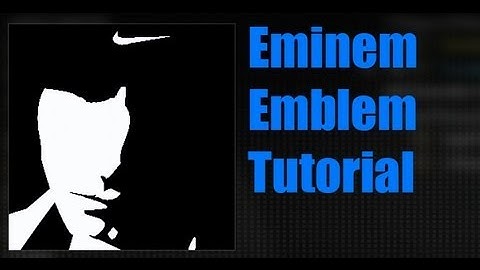 Black Ops 2: Eminem Emblem Tutorial