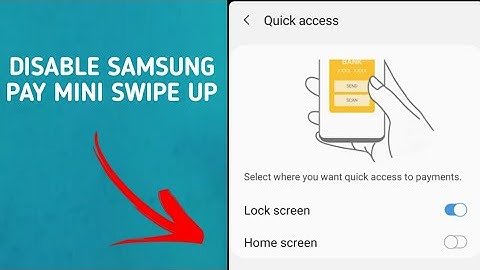 Remove Samsung Pay Mini from Homescreen and Lockscreen | Samsung Pay Mini Problem Fix