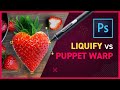 Puppet Warp vs Liquify Filter - Photoshop CC 2020