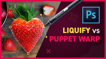 Puppet Warp vs Liquify Filter - Photoshop CC 2020