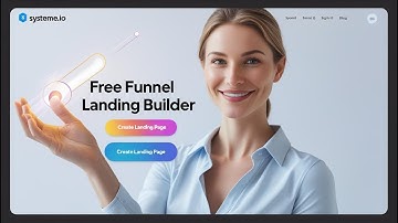 How to Create a Landing Page with Systeme.io (Free Funnel Builder Step-by-Step)
