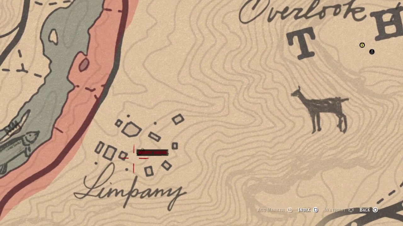 Red Dead Redemption 2 Sheriff easy gold bar location YouTube