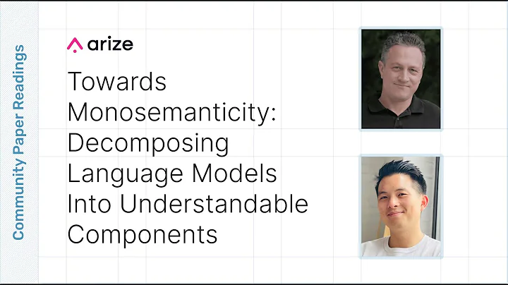 Towards Monosemanticity: Decomposing Language Models Into Understandable Components