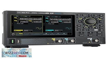 DG922 Pro Function Arbitrary Waveform Generator with 200MHz Max Output 1.25Gsa s Sampling