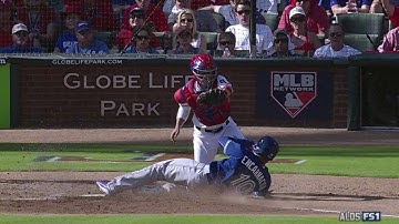 TOR@TEX Gm4: Colabello rips an RBI double down line