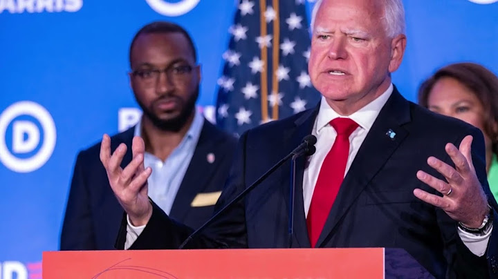 Tim Walz Escapes Unhurt as Support Vehicles Crash in Milwaukee Motorcade
