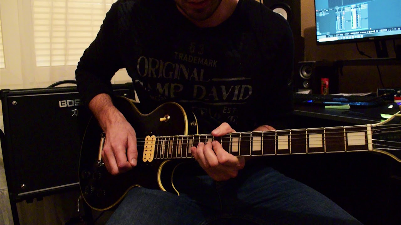 Ibanez Les Paul 1976 || Boss Katana 30 || Test || Improvisation by Robin M00d