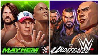 WWE MAYHEM FINISHERS VS WWE UNDEFEATED FINISHERS screenshot 4