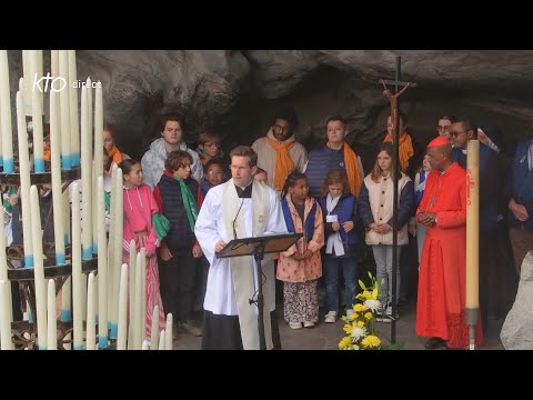 Chapelet du 17 avril 2024 à Lourdes