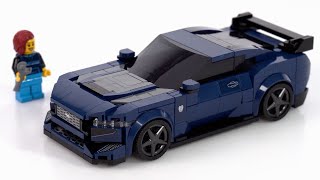 LEGO Speed Champions Ford Mustang 2024 Dark Horse review! We've come so far | set 76920