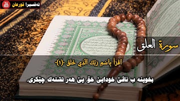 سورة العلق تەفسیرا بادینی ماهر المعیقلی