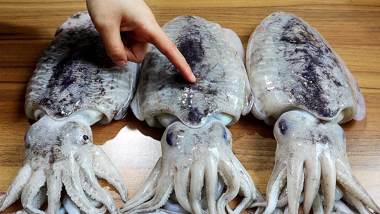墨魚好吃有秘訣，教你海邊人特色做法，鮮香美味又Q彈，長見識了