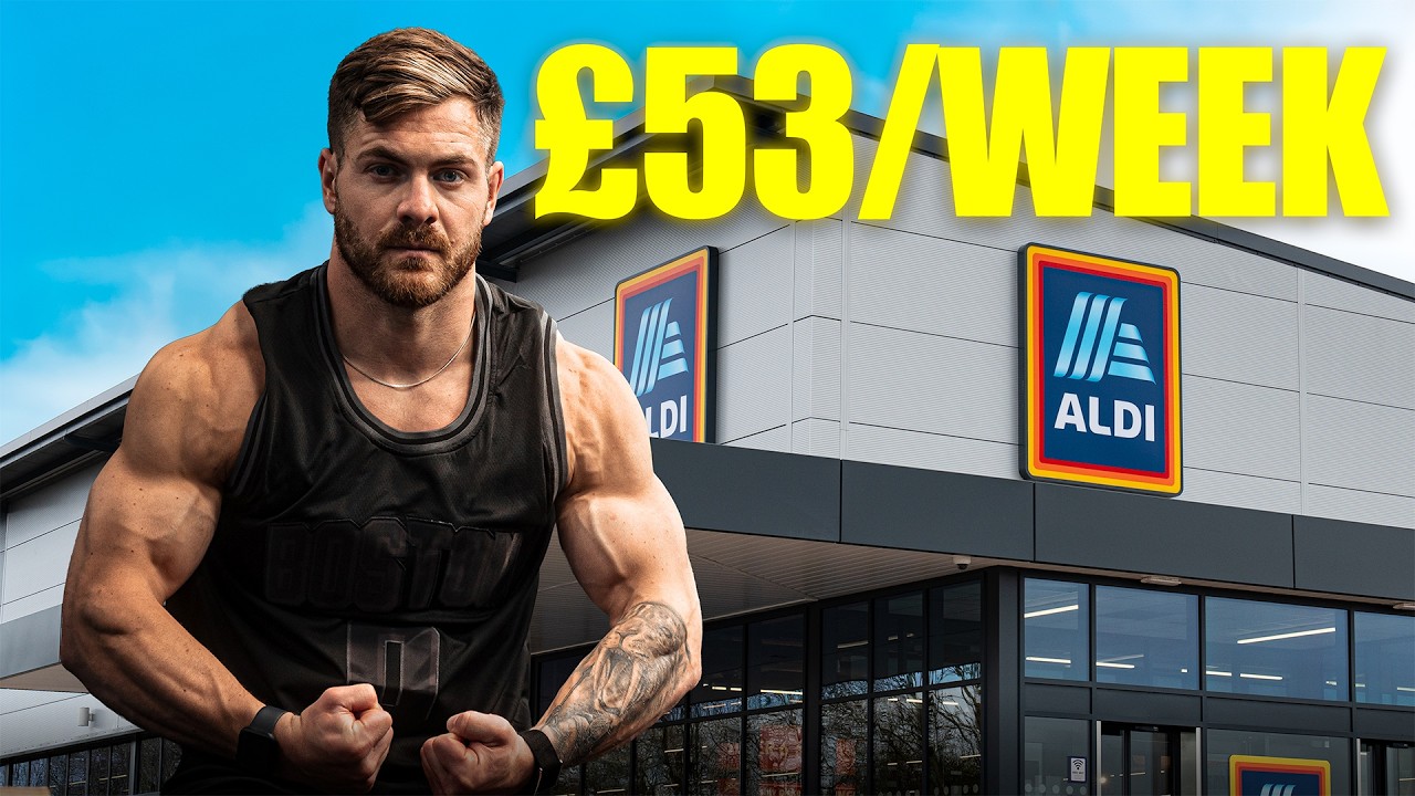 How A Natural Bodybuilding Champion Bulks On A Budget (Full Week Of Food Under £53)