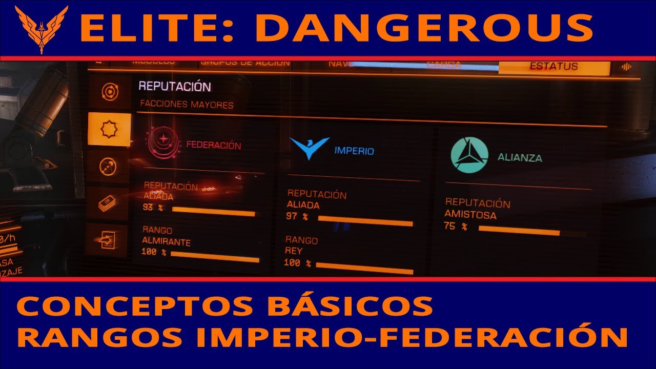 [Elite: Dangerous] Conceptos básicos: Rangos imperiales y federales ...