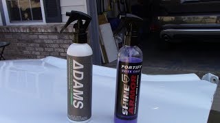 Which Ceramic Waterless Wash Protects Longer? Adam's Polishes Vs Shine Armor