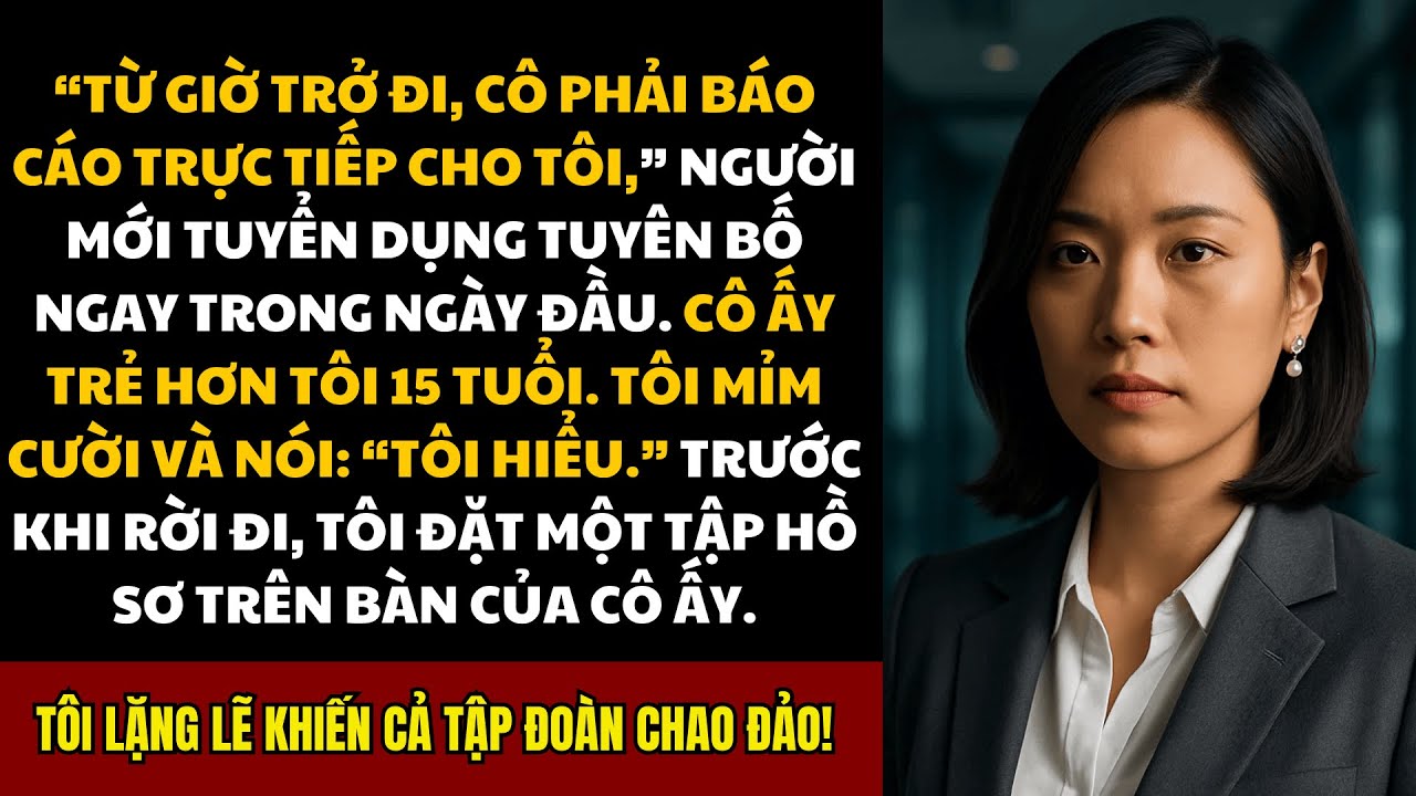 Đồng nghiệp ngoảnh mặt, sếp mới loại tôi khỏi nhóm – Chỉ một tập tài liệu, mọi thứ đảo chiều!