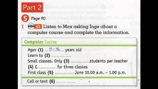 KET Listening Lesson 43