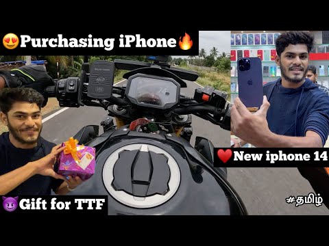 😍Purchasing New apple iphone14 pro max |😍Gift for our TTF | Twin Throttlers |