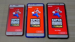 Super Mario Run for Android! Zuk Z2 vs 3T vs Mate 9 [apk] (4K) screenshot 4