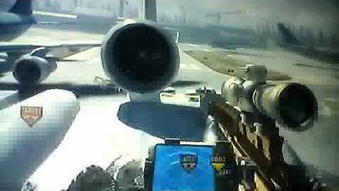 MW3 How To Get On Top of The Plane Tutorial Terminal