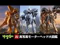 特別企画【ファイブスター物語】AI実写風モーターヘッド大図鑑！The Five Star Stories Special: AI Live-Action Motor Head Mega Guide