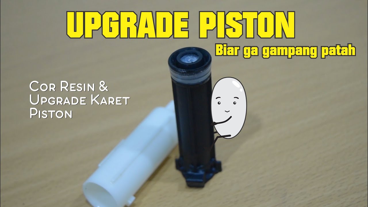 Jamblang Albino - Upgrade Piston Cor Resin Dan Ganti Karet Piston