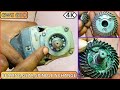 Gws600 angle grinder gear bearing spindle change  sound problem solve   ttechnicalsritam2o