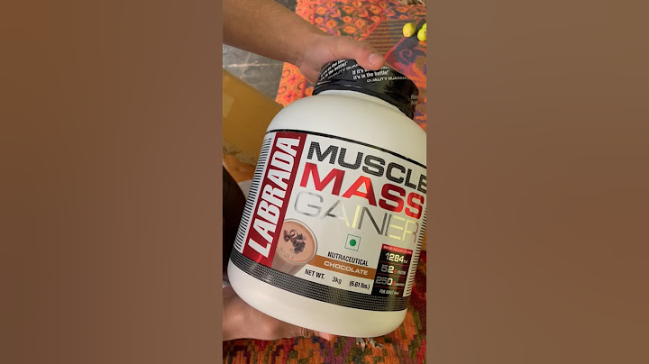 Muscle mass gainer 12lbs whey review năm 2024