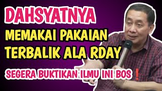 DAHSYATNYA MEMAKAI PAKAIAN TERBALIK ALA RDAY HAJI DWI SUSANTO #rday #pencerahan #livestreaming