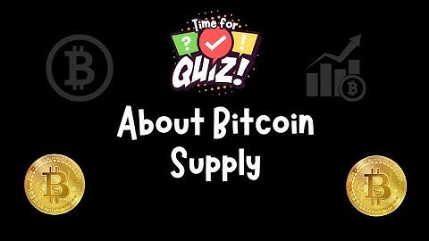 02 Bitcoin Quick Quiz: Bitcoin Supply! Test Your Knowledge!🚀 #bitcoin #cryptoquiz #bitcoinsupply