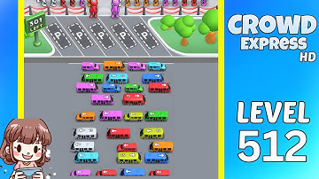 Crowd Express Level 512 Solution Walkthrough