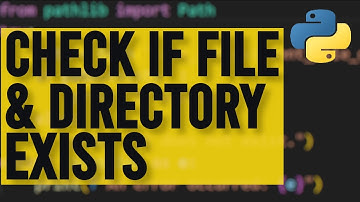 How to Check If a File or Directory Exists with pathlib