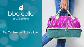 Tumbleweed Toiletry Tote - Part 3/3 : Zipper Compartment and Final Assembly