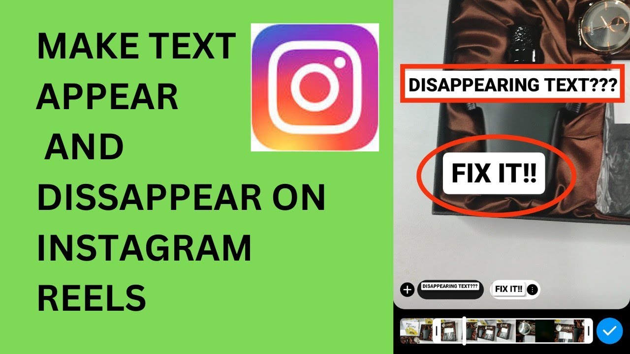 how-to-add-text-to-instagram-reels-at-different-time-youtube