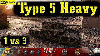 World of Tanks Type 5 Heavy Replay - 7 Kills 10.2K DMG(Patch 1.5.0)